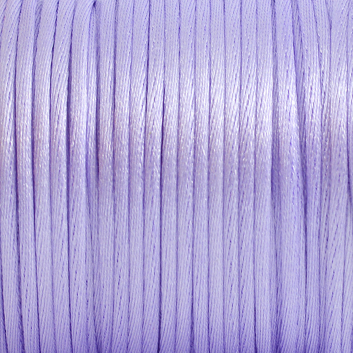 Satinsnöre, lavendel, 1,5mm