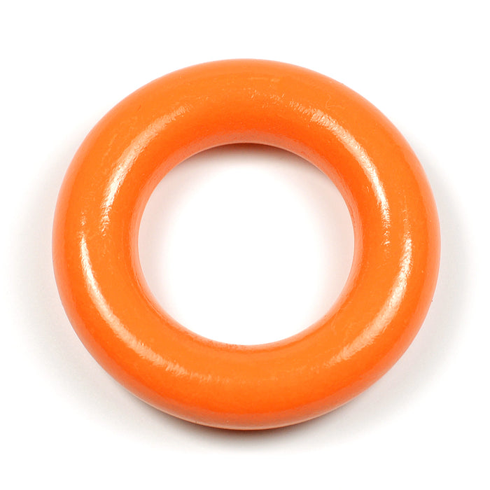 Liten träring utan hål, orange