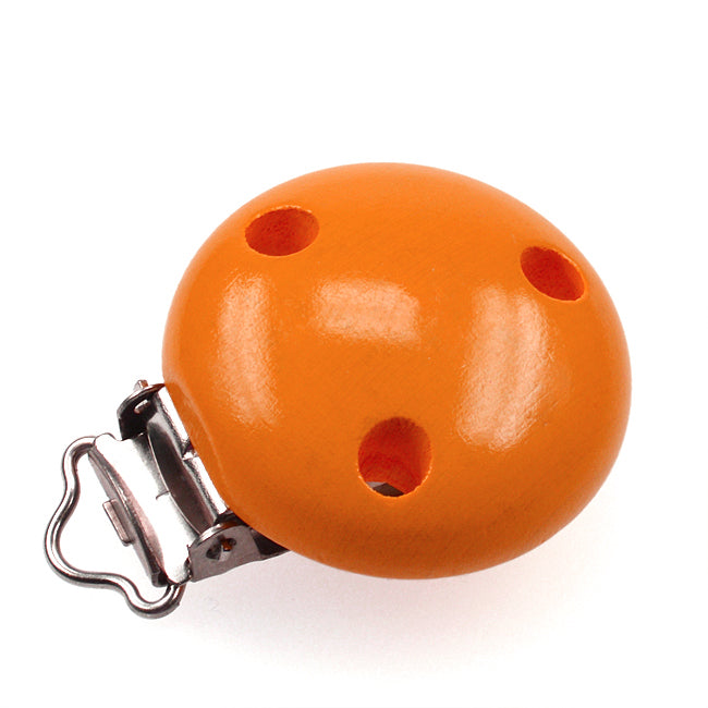 Premium-Träclips *classic*, orange