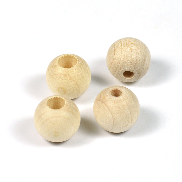 Säkerhetspärlor, 12mm, obehandlade, 6st