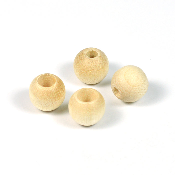 Säkerhetspärlor, 10mm, obehandlade, 6st