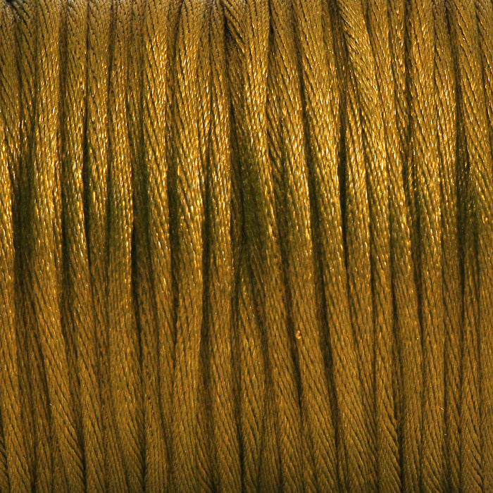 Satinsnöre, guld, 1,5mm