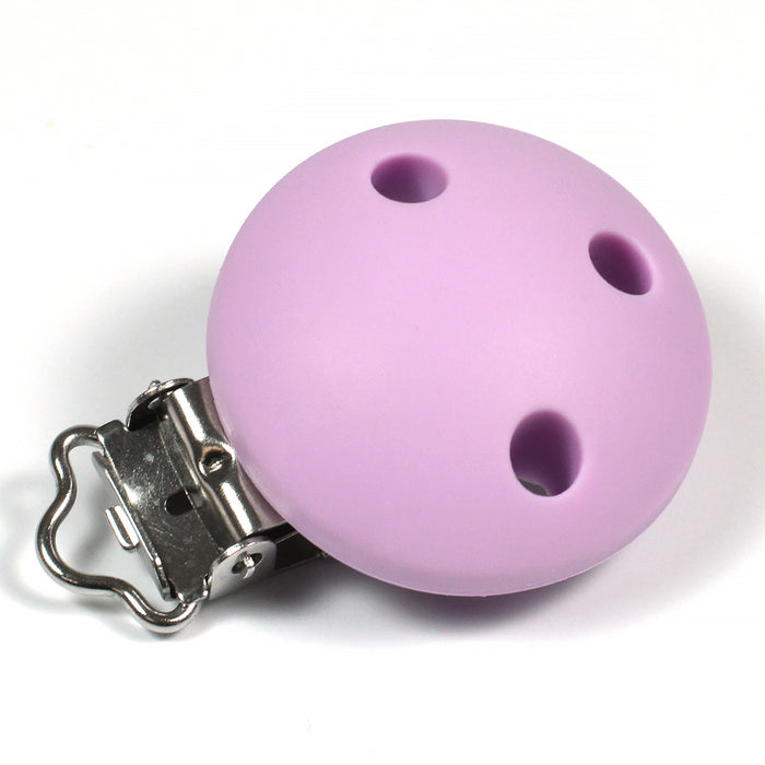 Silikonclips, lavendel