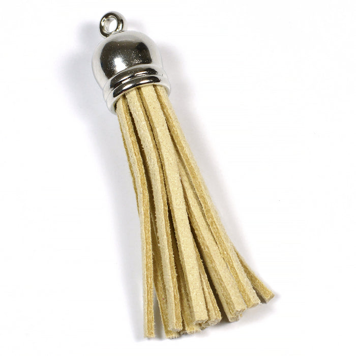Tofs i mockaimitation, beige