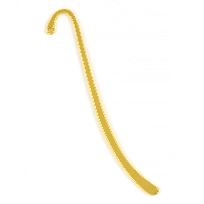 Stilrent bokmärke, guld, 86mm