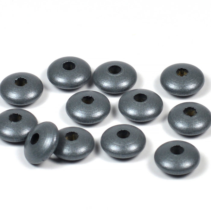 Trälinser med pärlemor-effekt, 250-pack