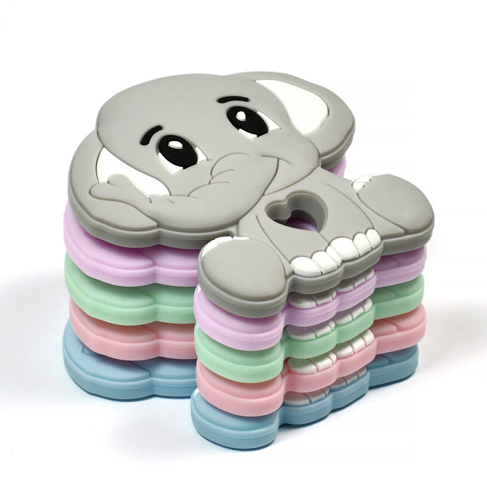Silikon bitring, elefant