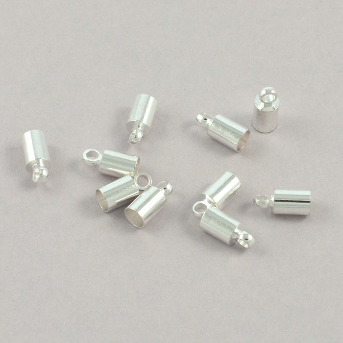 Bandavslut, silver, 3,5mm, 10st