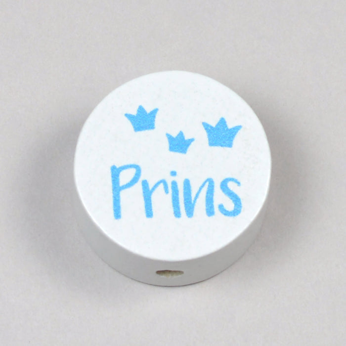 Motivpärla i trä, "Prins"