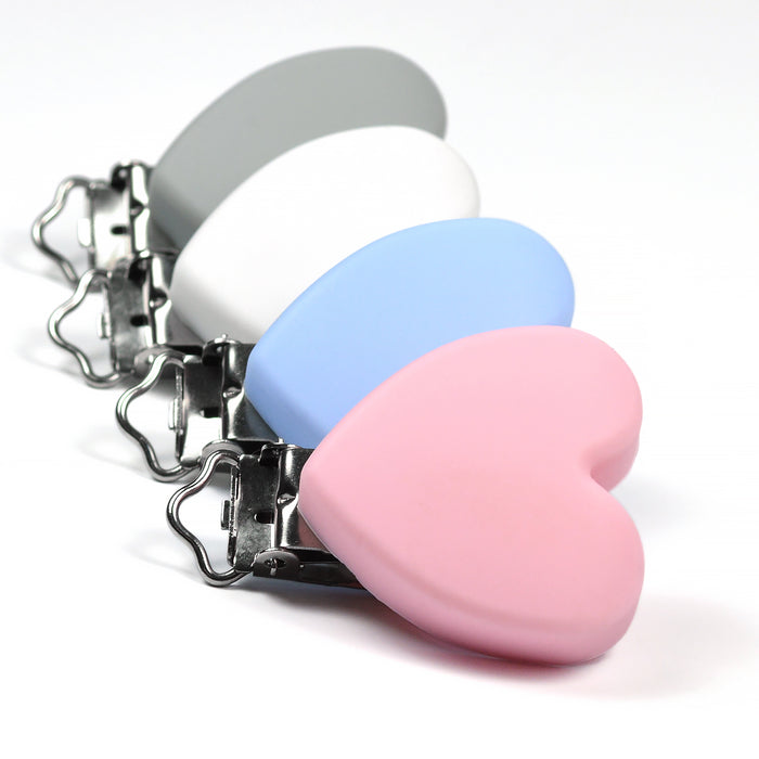 Silikonclips, hjärta