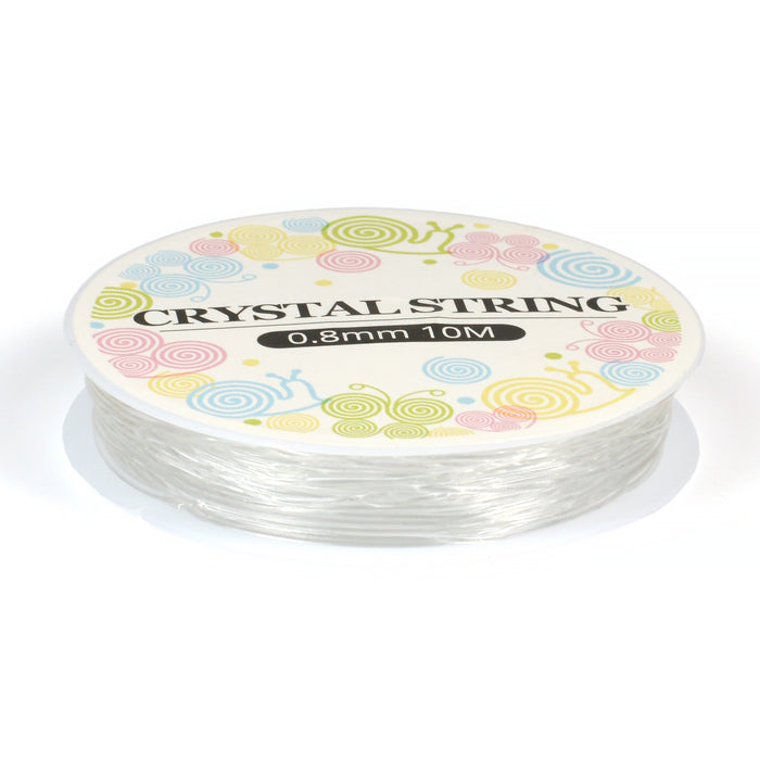 Elastisk tråd "Crystal String", 0,8mm