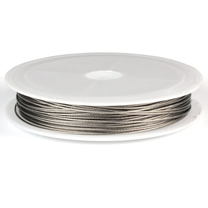 Smyckeswire, silver, 0,8mm, 10m