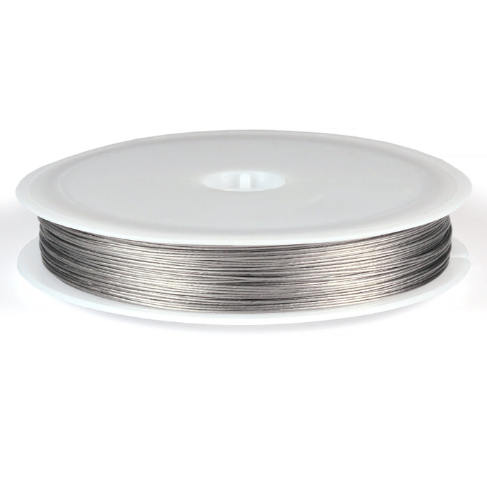 Smyckeswire, silver, 0,45mm, 50m