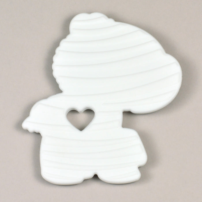 Silikon bitring, zebra