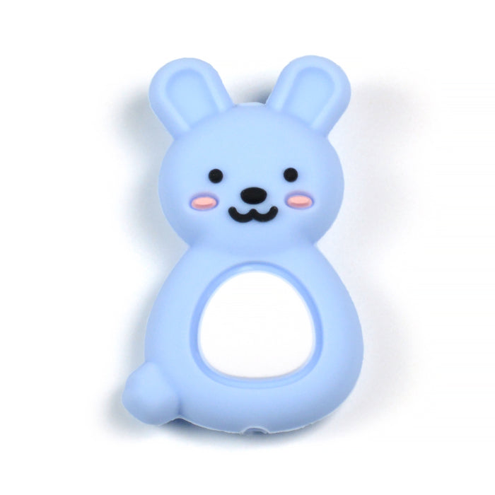 Motivpärla i silikon, bunny