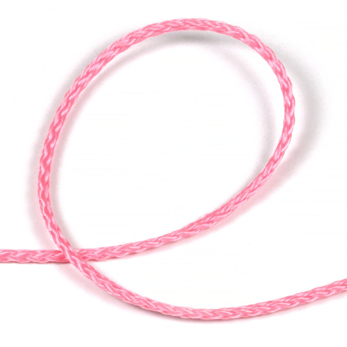 Polyester cord, pink, 1.5mm