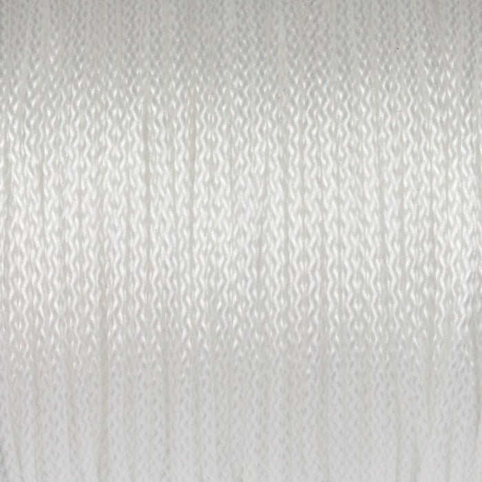 Polyester cord, white, 1.5mm