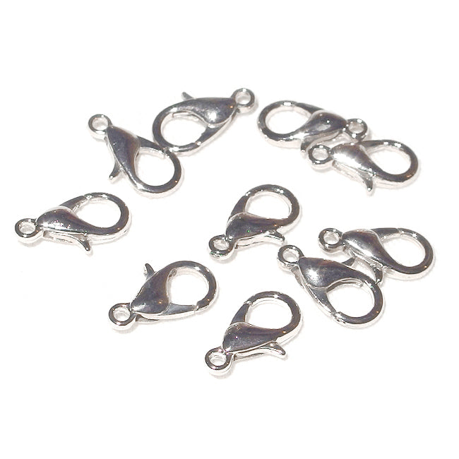 Klolås, silver, 12mm