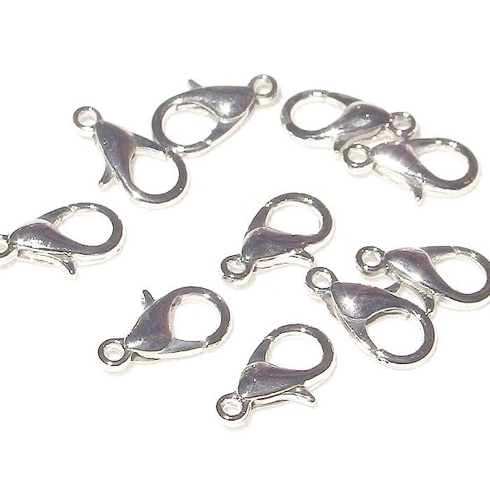 Klolås, silver, 14mm