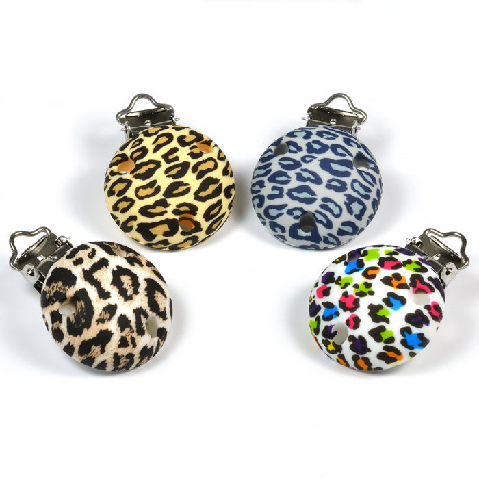 Silikonclips, leopard
