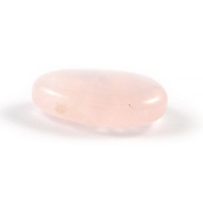 Pendant, drop of rose quartz, 25mm, 1pc