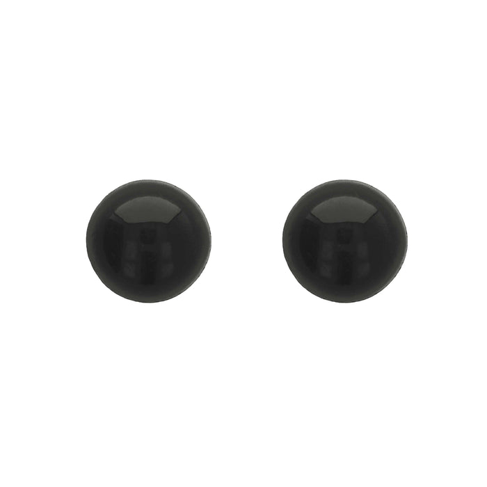 Säkerhetsögon, svart, 10mm, 2 par