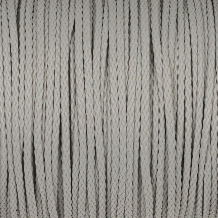 Polyestersnor, lys grå, 1,5 mm