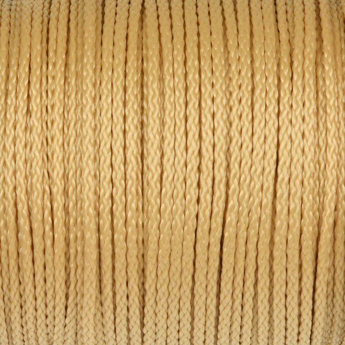 Polyestersnor, beige, 1,5 mm