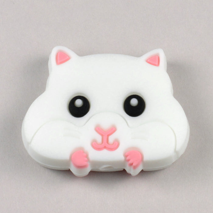 Motive pearl in silicone, hamster