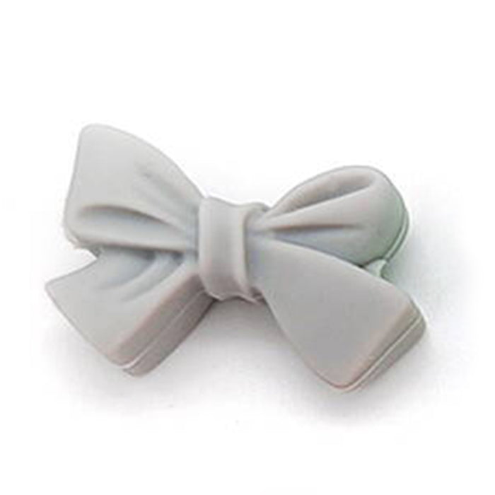 Motive bead in silicone, bows