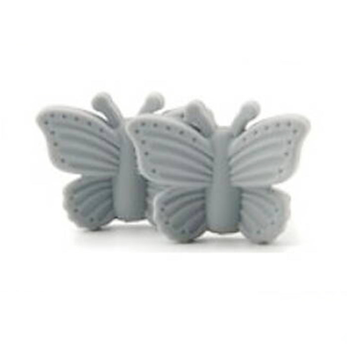 Motive bead in silicone, butterflies