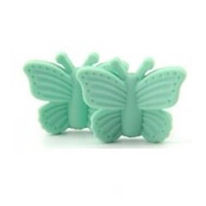 Motive bead in silicone, butterflies