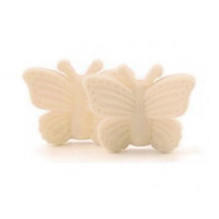 Motive bead in silicone, butterflies, SS Collection