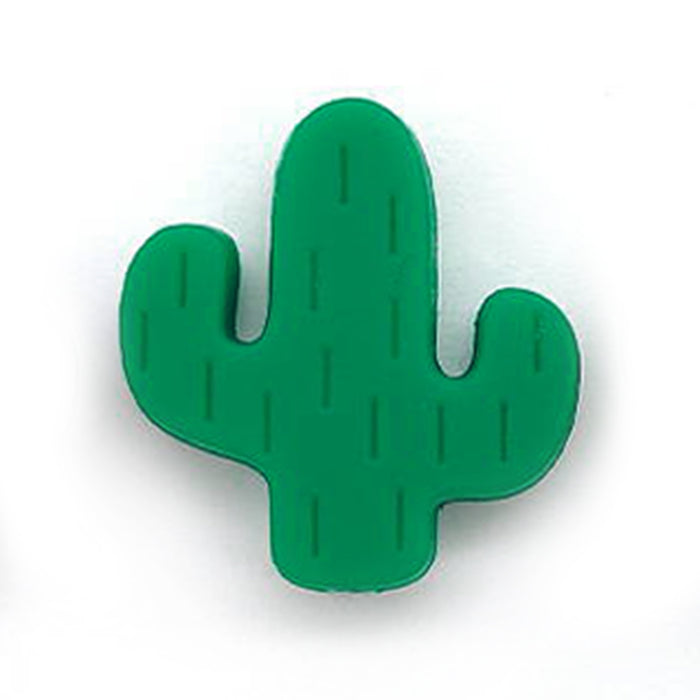 Motivpärla i silikon, kaktus