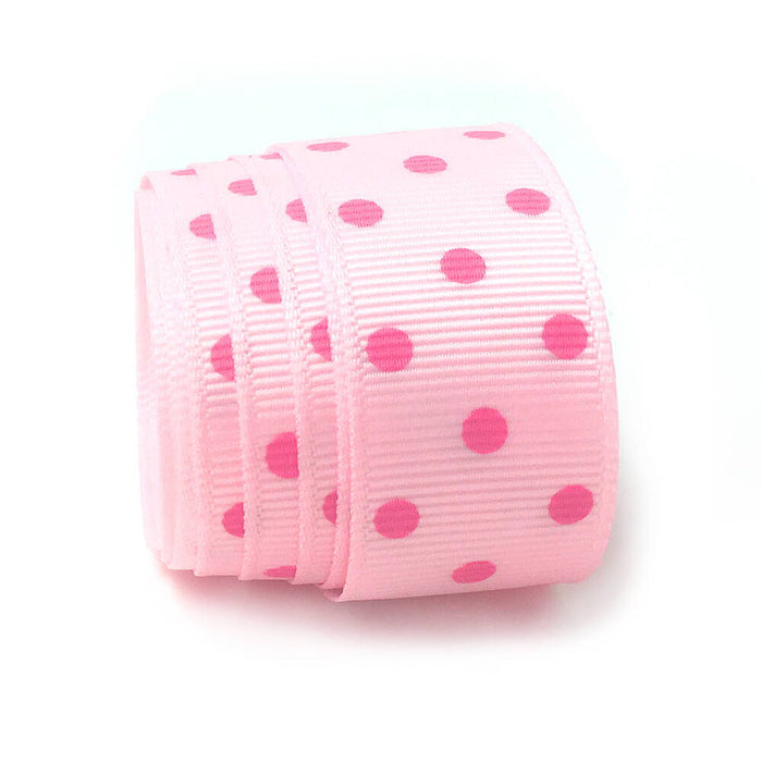 Currant ribbon with dots, 22mm