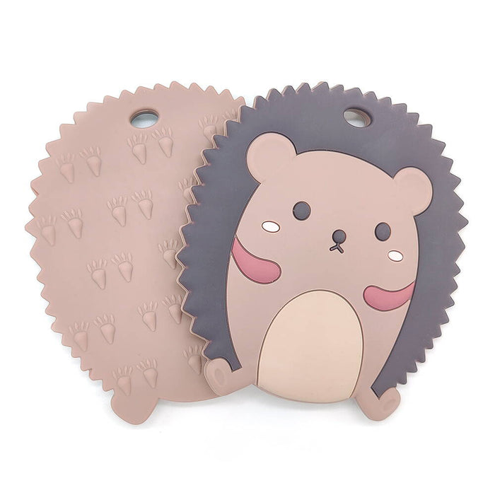 Silicone teether, Iggy Hedgehog