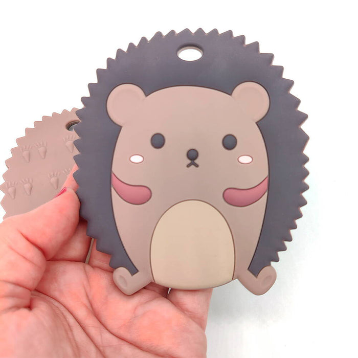 Silicone teether, Iggy Hedgehog