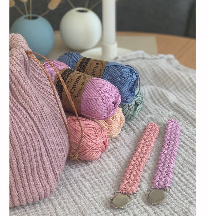 Crochet pattern, pacifier holder VALLE