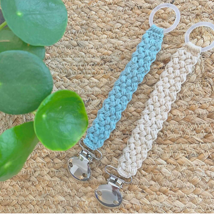 Crochet pattern, pacifier holder VALLE