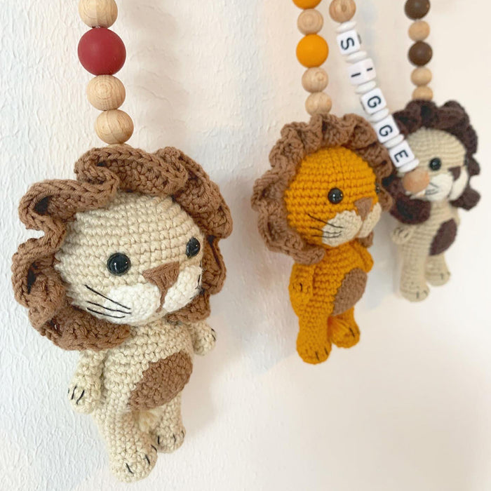 Crochet pattern, SIGGE 3-in-1 : Pendant, rattle &amp; pacifier holder