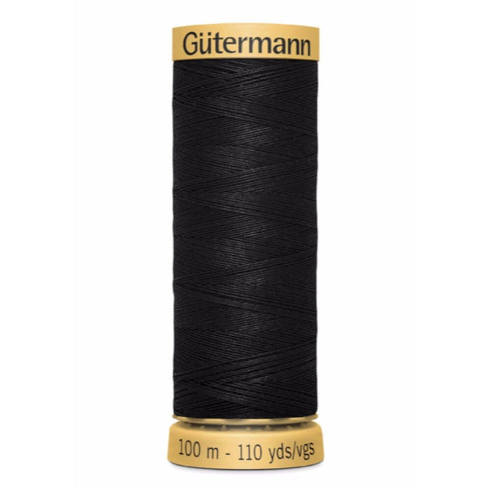 Gütermann sewing thread, 100m - 5201 Black 