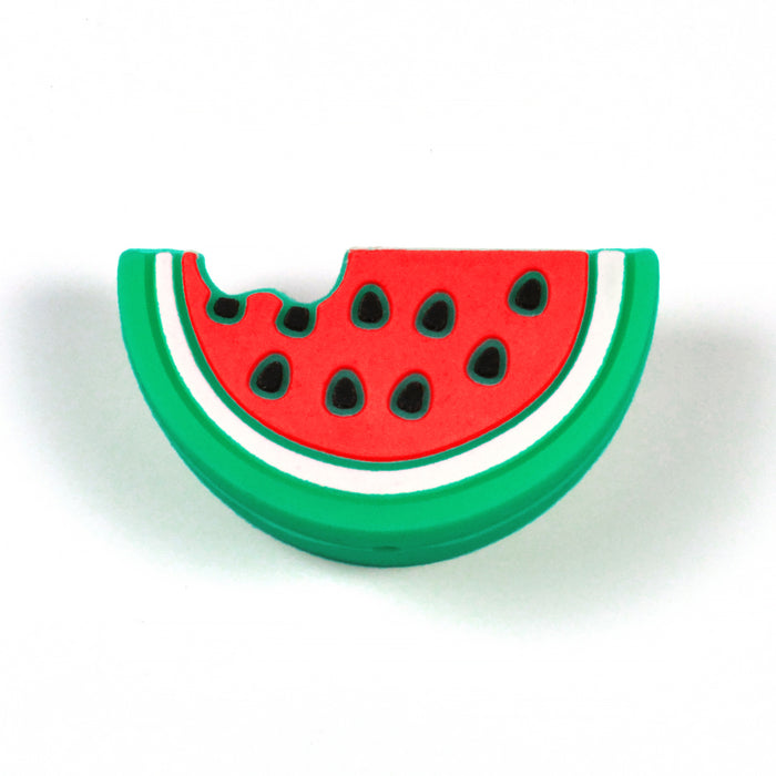 Motive bead in silicone, fruits