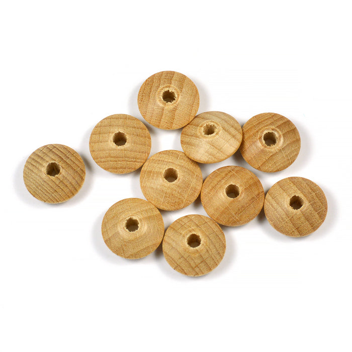 Wooden beads, 12mm, Premium Wood, 20pcs