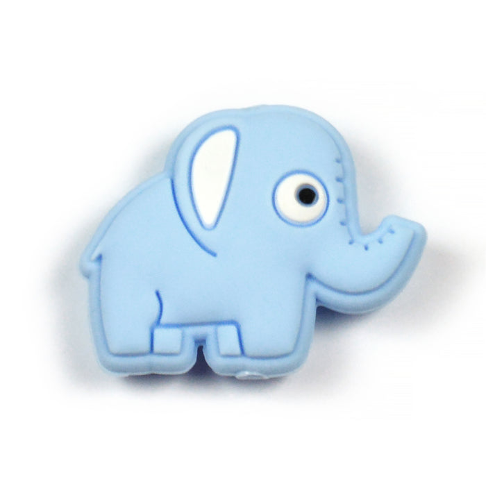 Motivpärla i silikon, little elephant