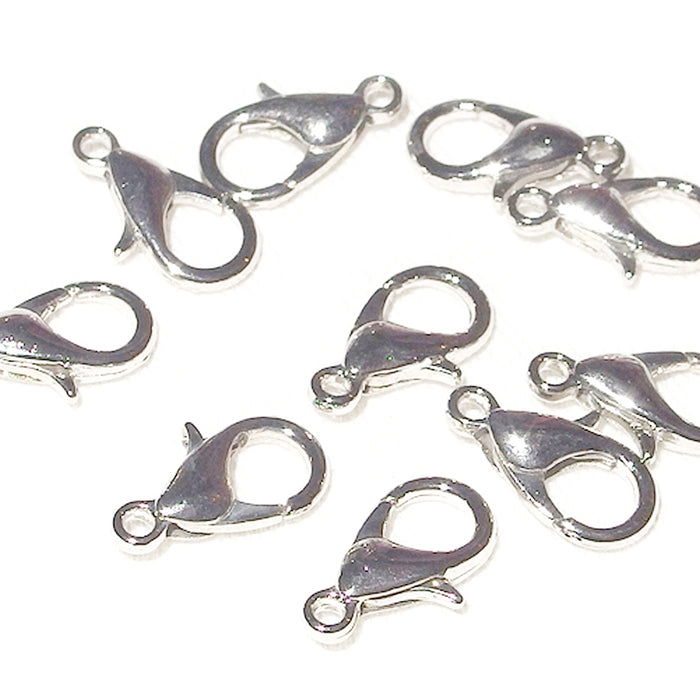 Klolås, silver, 16mm