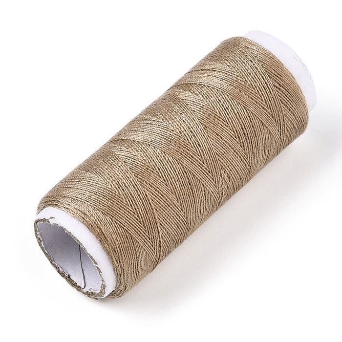 Sytråd av polyester, 120m - tan