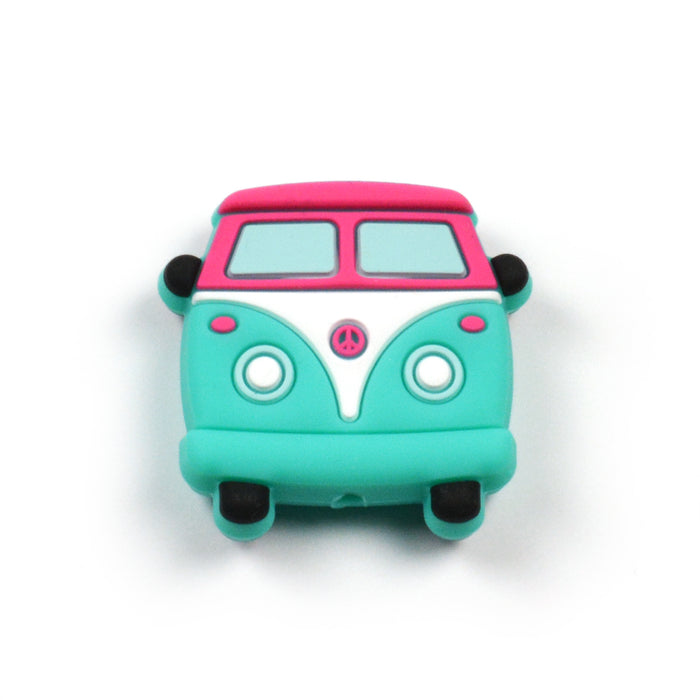 Motivpärla i silikon, folkabuss