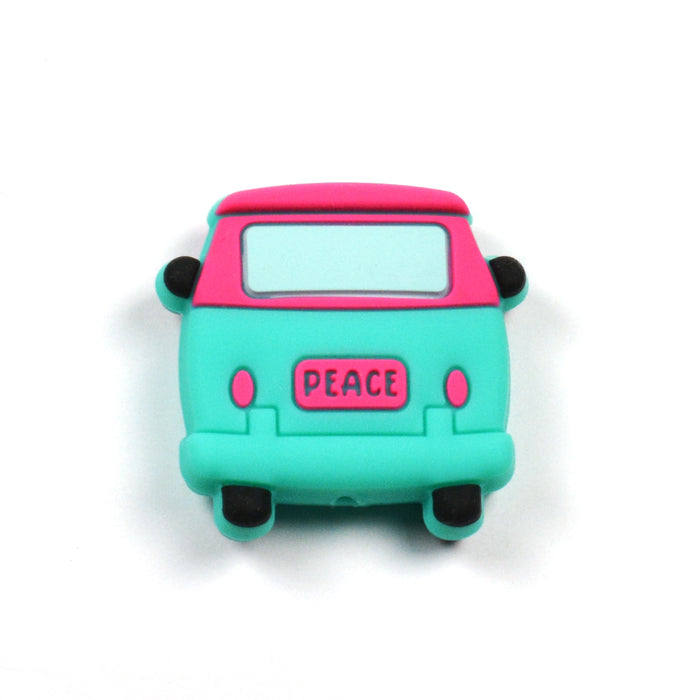 Motivpärla i silikon, folkabuss