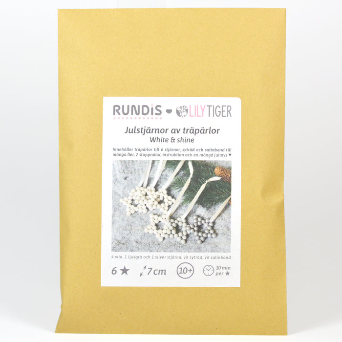 DIY-kit "Julstjärna" – White & shine