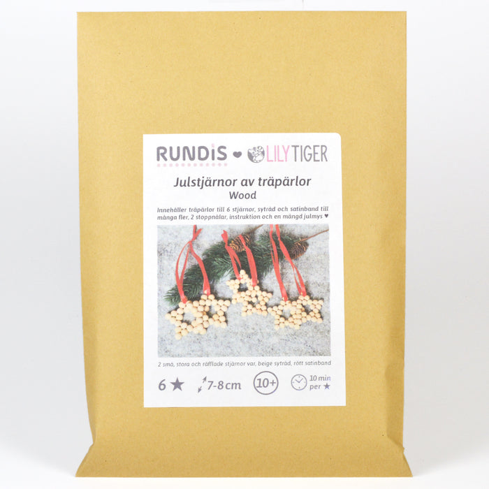 DIY-kit "Julstjärna" – Wood